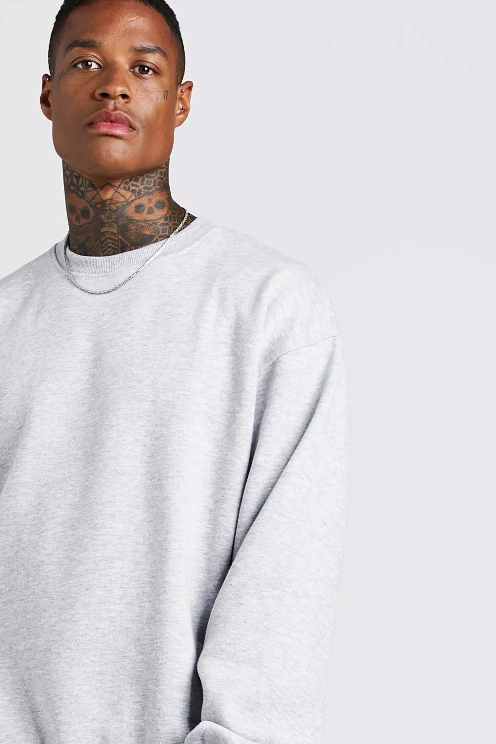 Grey basic sweatshirt new arrivals